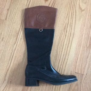 Etienne Aigner Two Tone Boots